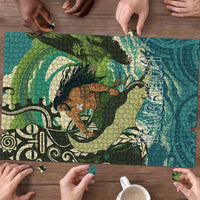 Aotearoa Tangaroa Atua Puzzle New Zealand God Of The Ocean LT14 - Polynesian Pride
