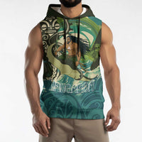 Aotearoa Tangaroa Atua Sleeveless Hoodie New Zealand God Of The Ocean LT14 - Polynesian Pride