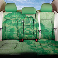 Aloha Hawaii Molokai Island Back Car Seat Cover Hibiscus Tribal Honu Hawaiian Tattoo Green LT14 One Size Green - Polynesian Pride