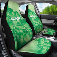 Aloha Hawaii Molokai Island Car Seat Cover Hibiscus Tribal Honu Hawaiian Tattoo Green LT14 - Polynesian Pride