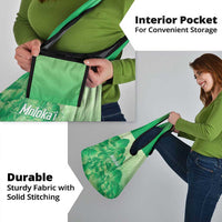 Aloha Hawaii Molokai Island Grocery Bag Hibiscus Tribal Honu Hawaiian Tattoo Green LT14 - Polynesian Pride