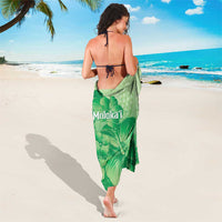 Aloha Hawaii Molokai Island Sarong Hibiscus Tribal Honu Hawaiian Tattoo Green LT14 - Polynesian Pride