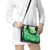 Aloha Hawaii Molokai Island Shoulder Handbag Hibiscus Tribal Honu Hawaiian Tattoo Green LT14 - Polynesian Pride