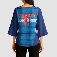 Philippines Football 2026 Kimono Sleeve Blouse Come On Filipinas