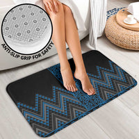 Blue Aotearoa Mangopare Kowhaiwhai Niho Taniwha Bathroom Set Maori New Zealand LT14 - Polynesian Pride