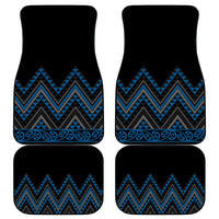 Blue Aotearoa Mangopare Kowhaiwhai and Niho Taniwha Car Mats Maori New Zealand LT14 - Polynesian Pride