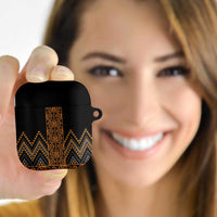 Gold Aotearoa Mangopare Kowhaiwhai Niho Taniwha AirPods Case Maori New Zealand LT14 - Polynesian Pride