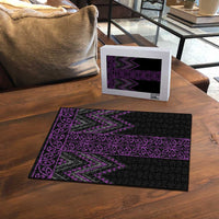 Purple Aotearoa Mangopare Kowhaiwhai Niho Taniwha Puzzle Maori New Zealand LT14 - Polynesian Pride