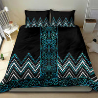 Paua Shell Aotearoa Mangopare Kowhaiwhai and Niho Taniwha Bedding Set Maori New Zealand LT14 - Polynesian Pride