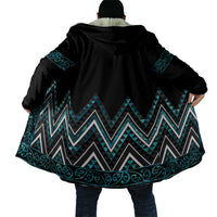 Paua Shell Aotearoa Mangopare Kowhaiwhai Niho Taniwha Cloak Maori New Zealand LT14 - Polynesian Pride