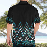 Paua Shell Aotearoa Mangopare Kowhaiwhai and Niho Taniwha Hawaiian Shirt Maori New Zealand LT14 - Polynesian Pride