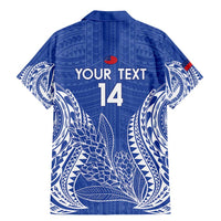Custom Manu Samoa Rugby 2024 Family Matching Mermaid Dress and Hawaiian Shirt Go Champions Samoan Tattoo LT14 - Polynesian Pride