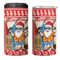 Hawaii Christmas Six Seven 4 in 1 Can Cooler Tumbler Mele Kalikimaka Funny Santa 67 Gen Alpha Slang LT14 One Size: 16 oz Red - Polynesian Pride