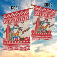 Hawaii Christmas Six Seven Garden Flag Mele Kalikimaka Funny Santa 67 Gen Alpha Slang LT14 - Polynesian Pride