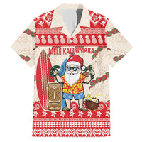Hawaii Christmas Six Seven Hawaiian Shirt Mele Kalikimaka Funny Santa 67 Gen Alpha Slang LT14 Red - Polynesian Pride