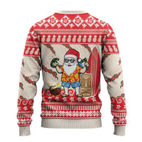 Hawaii Christmas Six Seven Ugly Christmas Sweater Mele Kalikimaka Funny Santa 67 Gen Alpha Slang LT14 - Polynesian Pride