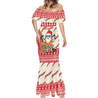 Hawaii Christmas Six Seven Mermaid Dress Mele Kalikimaka Funny Santa 67 Gen Alpha Slang LT14 - Polynesian Pride