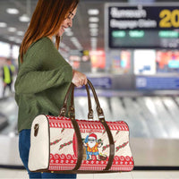 Hawaii Christmas Six Seven Travel Bag Mele Kalikimaka Funny Santa 67 Gen Alpha Slang LT14 - Polynesian Pride