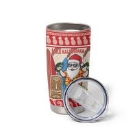 Hawaii Christmas Six Seven Tumbler Cup Mele Kalikimaka Funny Santa 67 Gen Alpha Slang LT14 - Polynesian Pride