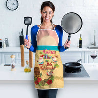 Aloha Hawaii Mele Kalikimaka Apron Beachy Funny Santa Hawaiian Lei - Polynesian Pride