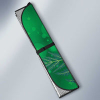 New Zealand Kakapo Christmas Auto Sun Shade Owl Parrot Santa Sliver Fern Manuka - Green LT14 - Polynesian Pride