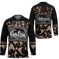 Kia Ora New Zealand Hockey Jersey Aotearoa Proud Maori Silver Fern LT14 - Polynesian Pride