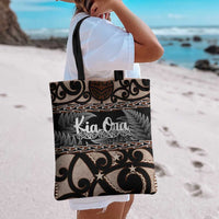Kia Ora New Zealand Tote Bag Aotearoa Proud Maori Silver Fern LT14 - Polynesian Pride