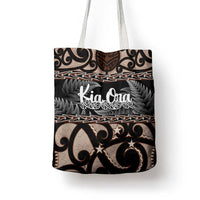 Kia Ora New Zealand Tote Bag Aotearoa Proud Maori Silver Fern LT14 - Polynesian Pride