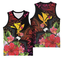 Hawaii Iwa Bird Basketball Jersey Great Frigatebird Kanaka Tropical Hippie Style LT14 - Polynesian Pride