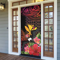 Hawaii Iwa Bird Door Cover Great Frigatebird Kanaka Tropical Hippie Style LT14 - Polynesian Pride