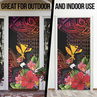 Hawaii Iwa Bird Door Cover Great Frigatebird Kanaka Tropical Hippie Style LT14 - Polynesian Pride