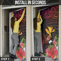 Hawaii Iwa Bird Door Cover Great Frigatebird Kanaka Tropical Hippie Style LT14 - Polynesian Pride