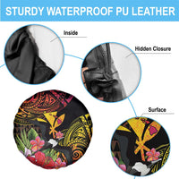 Hawaii Iwa Bird Spare Tire Cover Great Frigatebird Kanaka Tropical Hippie Style LT14 - Polynesian Pride