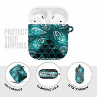 Matariki New Zealand AirPods Case NZ Niho Taniwha Maori New Year Cyan Galaxy