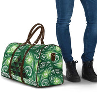 Matariki New Zealand Travel Bag NZ Niho Taniwha Maori New Year Green Galaxy LT14 - Polynesian Pride