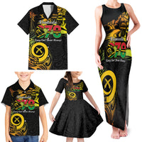 Personalised Vanuatu 678 Family Matching Tank Maxi Dress and Hawaiian Shirt Proud To Be A Ni-Van LT14 - Polynesian Pride