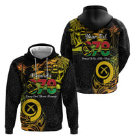 Personalised Vanuatu 678 Zip Hoodie Proud To Be A Ni-Van