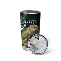 Personalised New Zealand Kakapo Tumbler Cup Aotearoa Fern With Manuka LT14 - Polynesian Pride