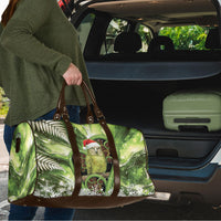 Kakapo New Zealand Christmas In July Travel Bag NZ Aroha Koru Fern Marble Vibes LT14 - Polynesian Pride