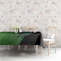 Personalised New Zealand Darts Tablecloth Aotearoa Maori Fern Mix Manaia Tattoo LT14 - Polynesian Pride