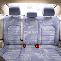 New Zealand Silver Fern Rugby Custom Back Car Seat Cover Go Aotearoa Champions Purple Version LT14 - Polynesian Pride