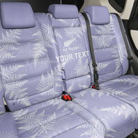 New Zealand Silver Fern Rugby Custom Back Car Seat Cover Go Aotearoa Champions Purple Version LT14 - Polynesian Pride