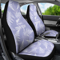 New Zealand Silver Fern Rugby Custom Car Seat Cover Go Aotearoa Champions Purple Version LT14 - Polynesian Pride