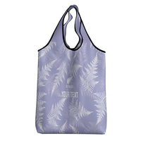 New Zealand Silver Fern Rugby Custom Grocery Bag Go Aotearoa Champions Purple Version LT14 - Polynesian Pride