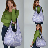 New Zealand Silver Fern Rugby Custom Grocery Bag Go Aotearoa Champions Purple Version LT14 - Polynesian Pride
