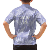 New Zealand Silver Fern Rugby Custom Hawaiian Shirt Go Aotearoa Champions Purple Version LT14 - Polynesian Pride