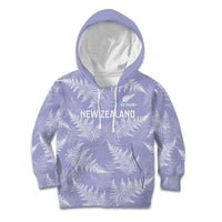 New Zealand Silver Fern Rugby Custom Kid Hoodie Go Aotearoa Champions Purple Version LT14 Hoodie Purple - Polynesian Pride