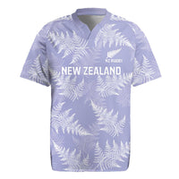New Zealand Silver Fern Rugby Custom Rugby Jersey Go Aotearoa Champions Purple Version LT14 Purple - Polynesian Pride