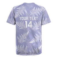 New Zealand Silver Fern Rugby Custom Rugby Jersey Go Aotearoa Champions Purple Version LT14 - Polynesian Pride