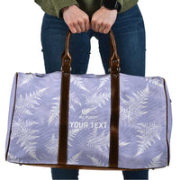 New Zealand Silver Fern Rugby Custom Travel Bag Go Aotearoa Champions Purple Version LT14 Purple - Polynesian Pride